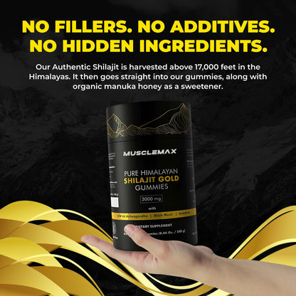 Caramelle gommose Pure Shilajit MuscleMax™