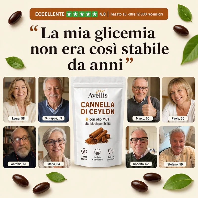 Cannella di Ceylon — Supporto Glicemico Clinico. Prima Che il Medico Ti Prescriva Qualcosa